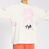 'Food of the Gods' LS T-Shirt - Natural Cotton