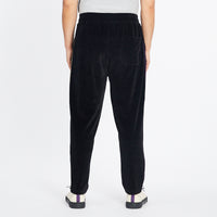 Velour Maestro Pant - Black w/ Braid