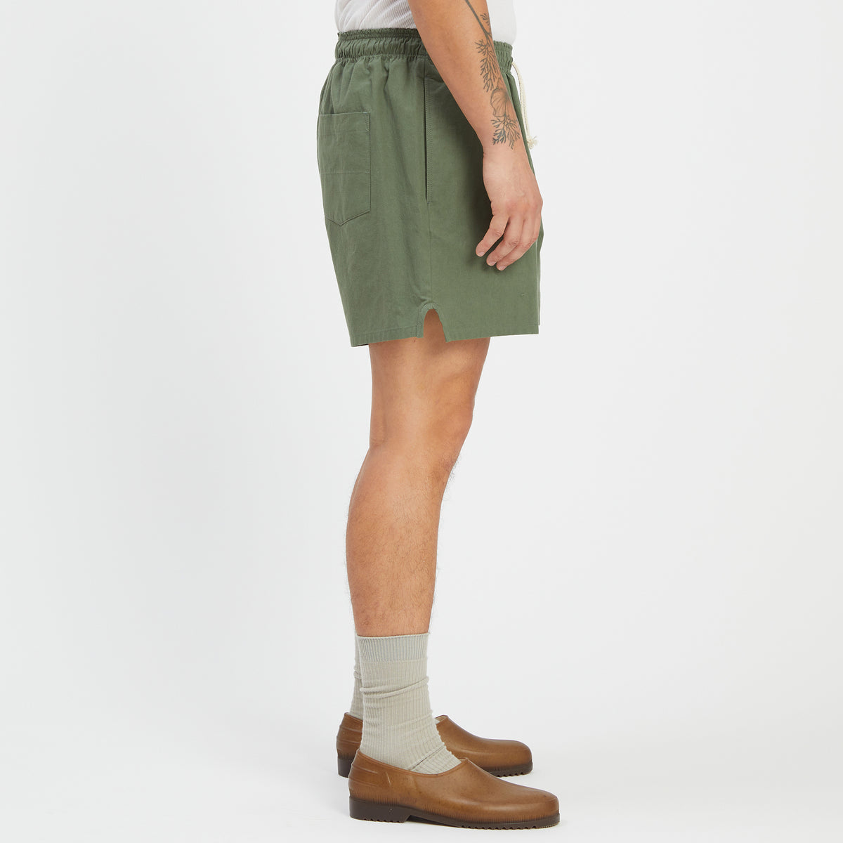 MT Short - Olive Cotton