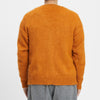 Hairy Cardigan - Burnt Orange Suri Alpaca