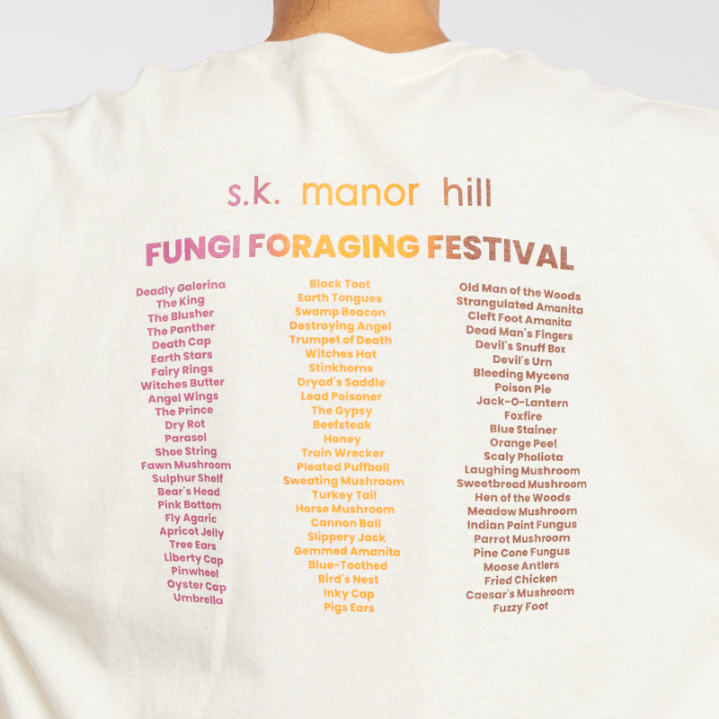 'Amateur Mycologist' Short Sleeve T-Shirt - Natural