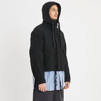 Chopped Fish Jacket - Black Puckered