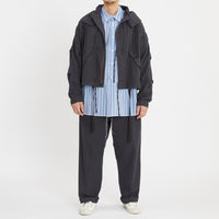 Chopped Fish Jacket - Brown/Blue Nap