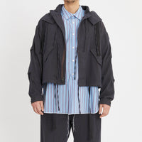 Chopped Fish Jacket - Brown/Blue Nap