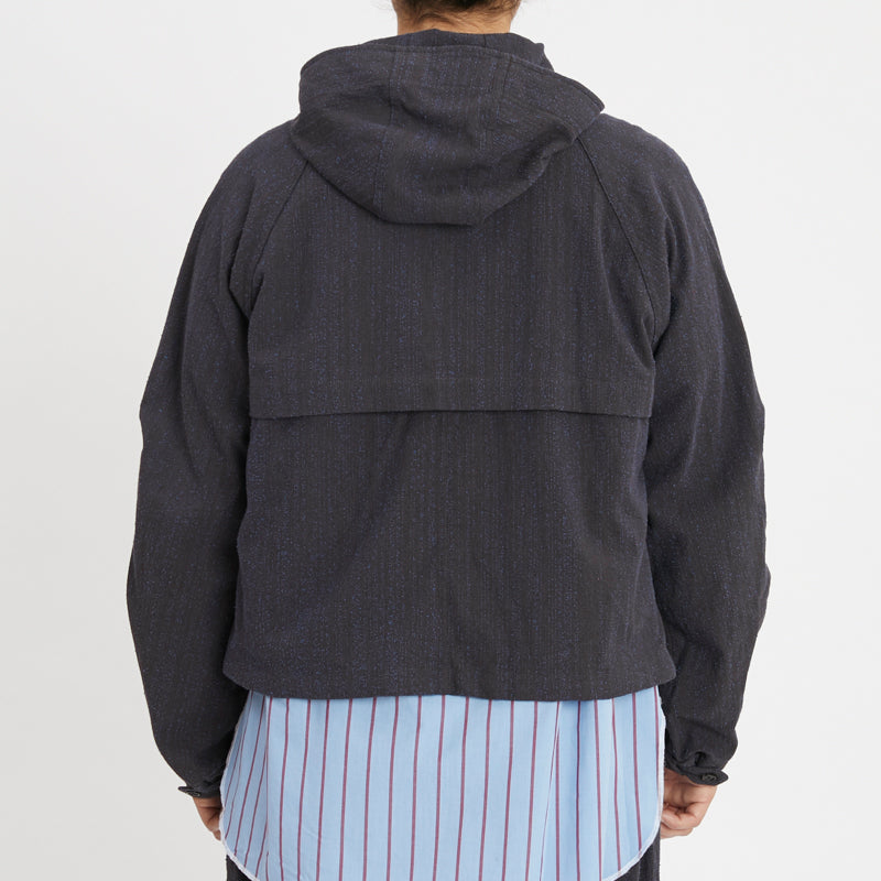 Chopped Fish Jacket - Brown/Blue Nap