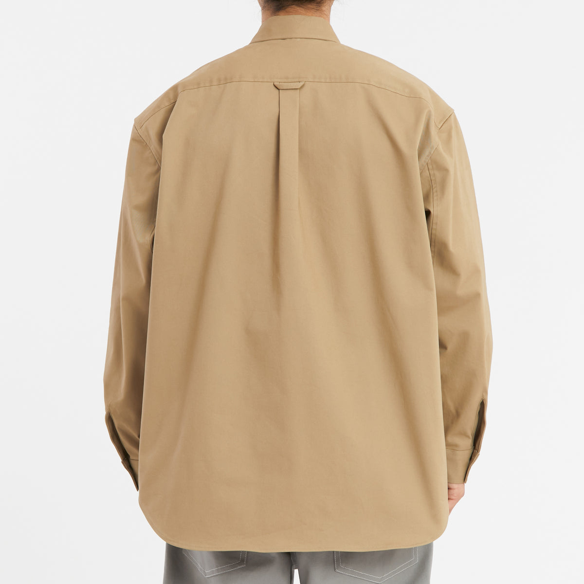 Savant Shirt - Organic Cotton Khaki Twill