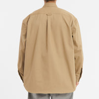 Savant Shirt - Organic Cotton Khaki Twill