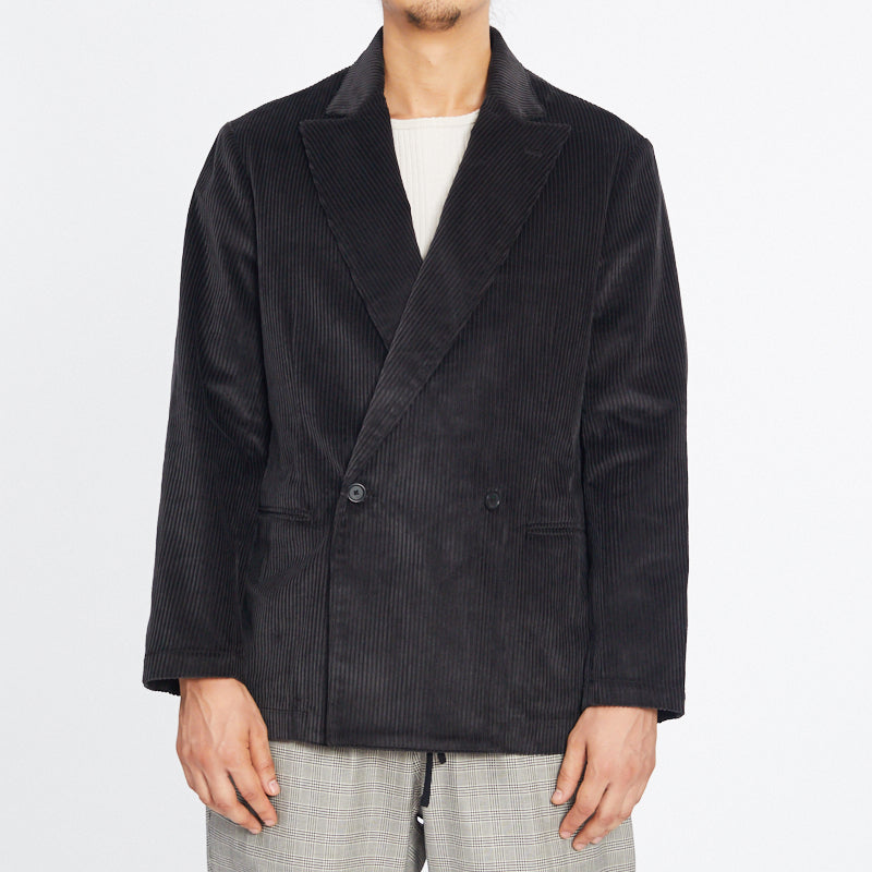 Darwin Blazer - Black Corduroy