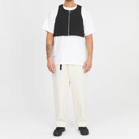 Kit Vest - Black Quilted Recycled Nylon WR