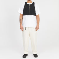 Kit Vest - Black Quilted Recycled Nylon WR