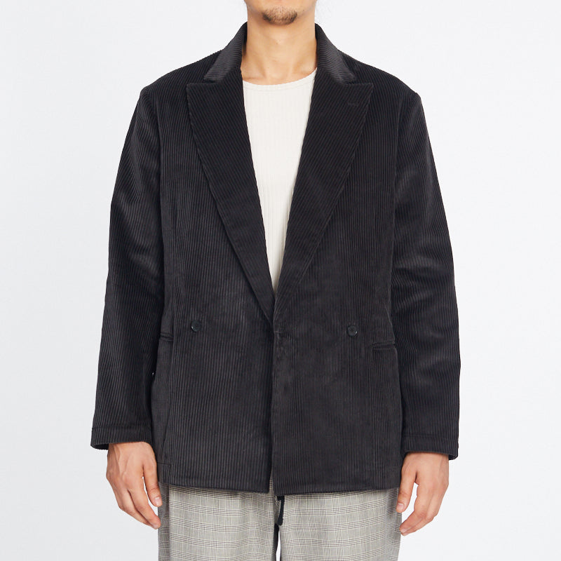 Darwin Blazer - Black Corduroy