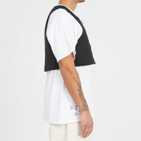 Kit Vest - Black Quilted Recycled Nylon WR