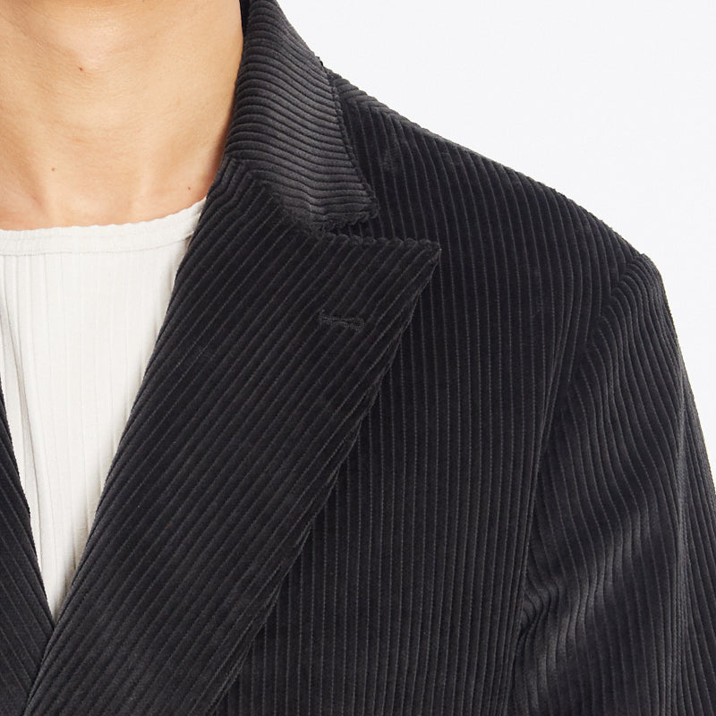 Darwin Blazer - Black Corduroy