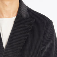 Darwin Blazer - Black Corduroy