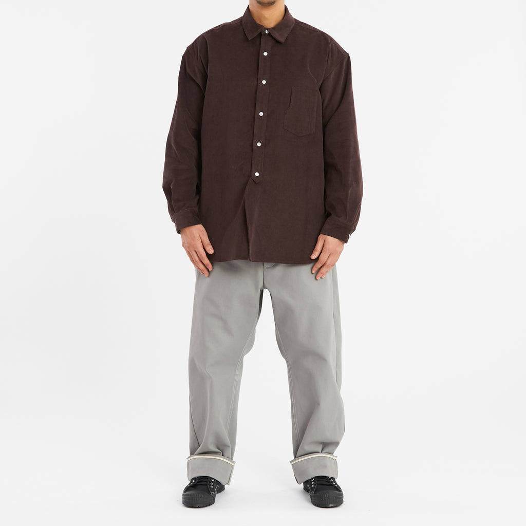 Savant Shirt - Brown Corduroy