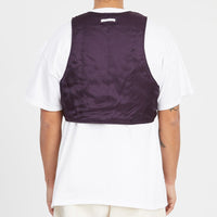 Kit Vest - Black Quilted Recycled Nylon WR