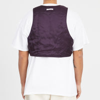 Kit Vest - Black Quilted Recycled Nylon WR