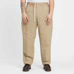 Nest Pant - Tan Quilted Recycled Nylon