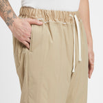 Nest Pant - Tan Quilted Recycled Nylon