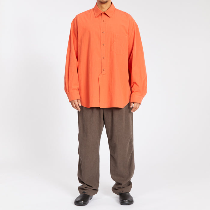 Savant Shirt - Orange Cotton