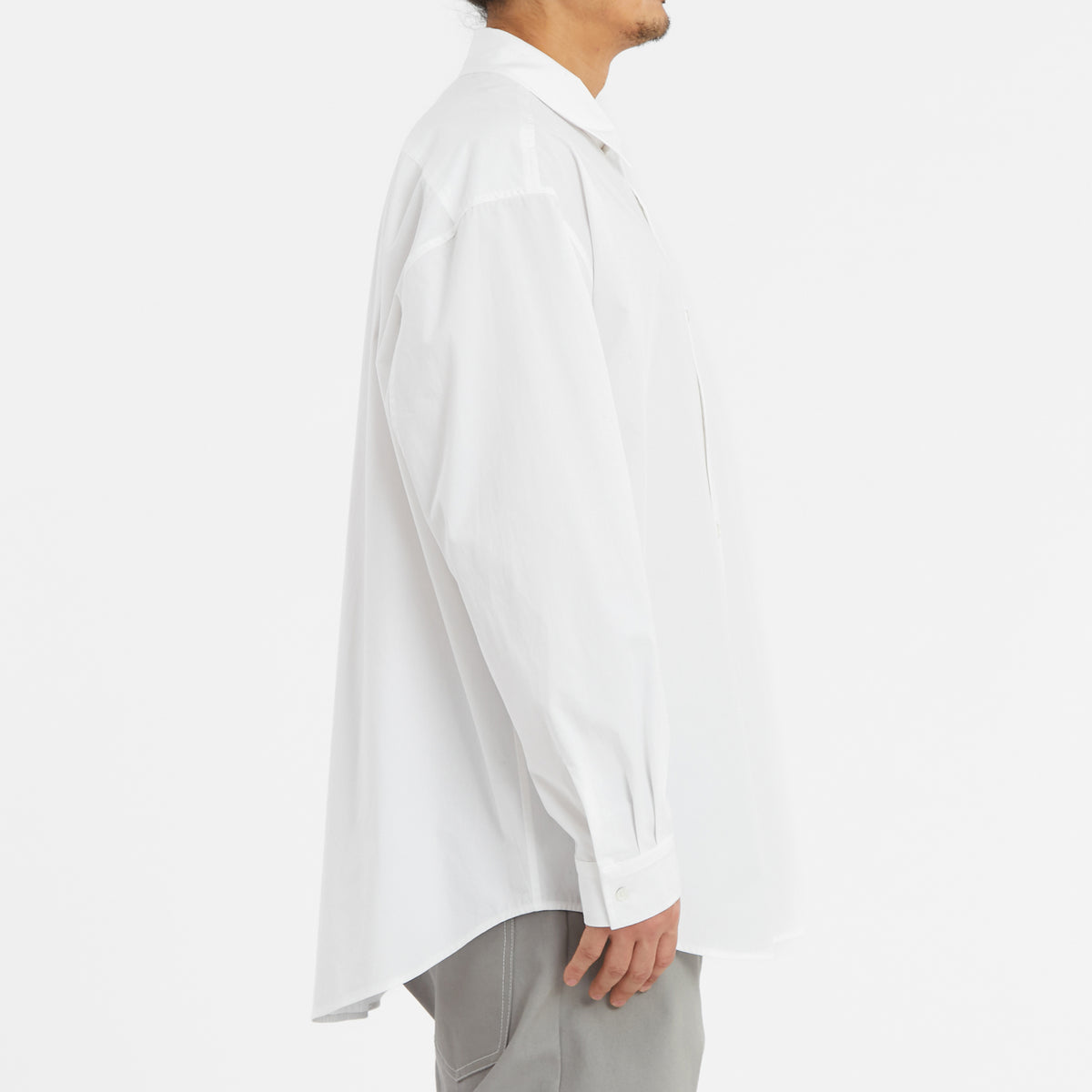 Savant Shirt - White Cotton
