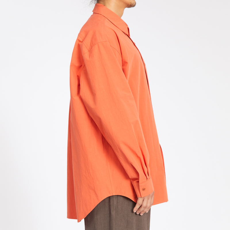 Savant Shirt - Orange Cotton