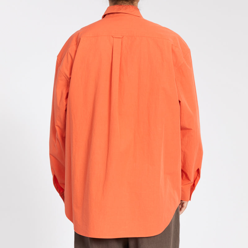 Savant Shirt - Orange Cotton