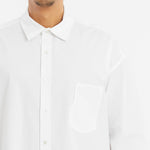 Savant Shirt - White Cotton