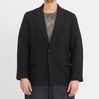 Julian Blazer - Black Puckered