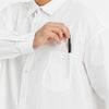 Savant Shirt - White Cotton