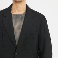 Julian Blazer - Black Puckered