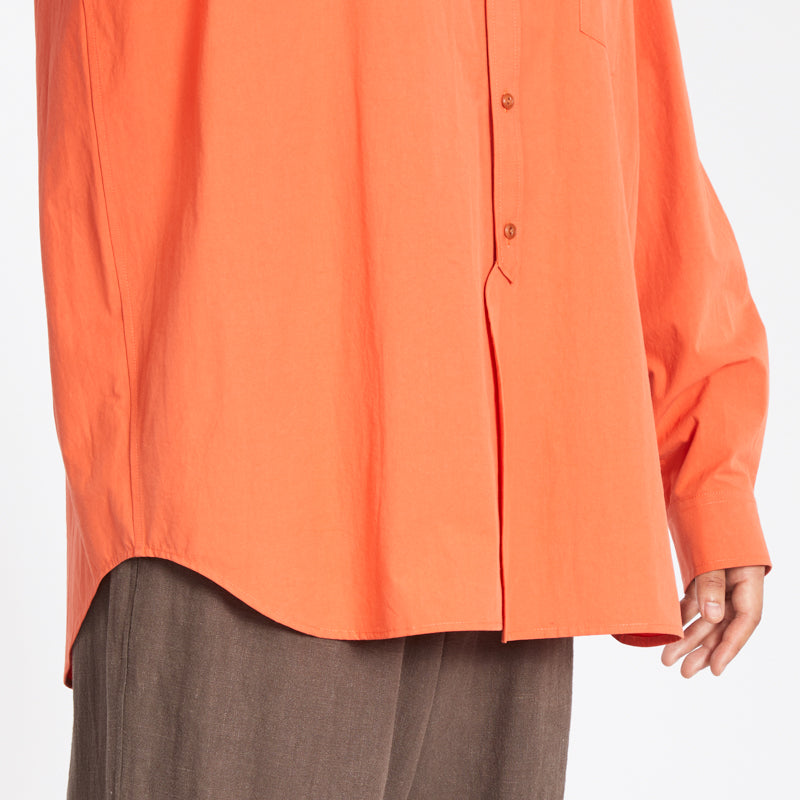 Savant Shirt - Orange Cotton