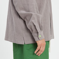 Warrick Shirt - Grey Ramie