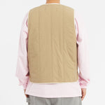 Yukon Vest - Tan Quilted Recycled Nylon WR