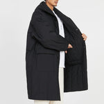 Canopy Coat - Black Quilted Recycled Nylon