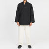 Big Folk Robe - Black Quilted Recycled Nylon WR