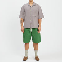 Aloha Shirt - Grey Ramie