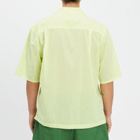 Aloha Shirt - Lime Translucent Cotton