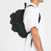 Day Pack - Black Quilted Recycled Nylon WR