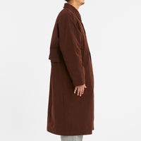 Mountain Trench Coat - Brown Waxed Cotton/Nylon WR
