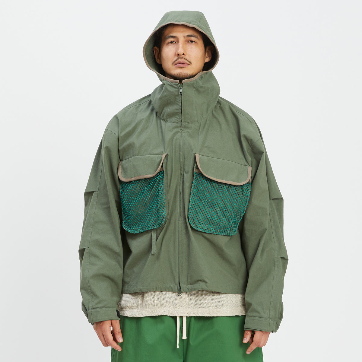 Wading Jacket - Olive Cotton