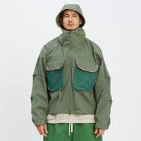 Wading Jacket - Olive Cotton