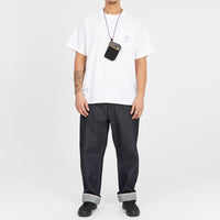 Wallet Necklace - Black Waxed Cotton/Nylon