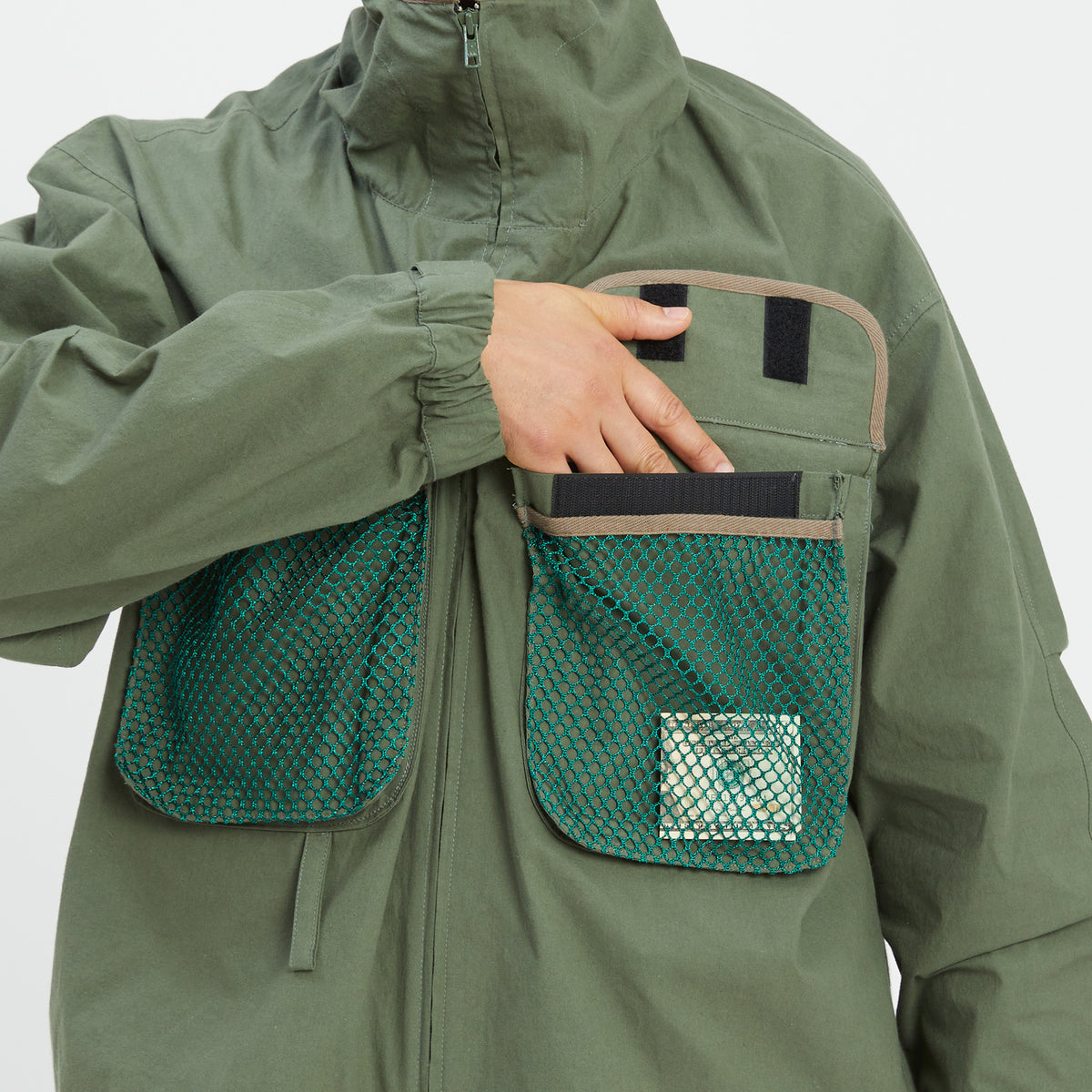 Wading Jacket - Olive Cotton