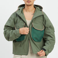 Wading Jacket - Olive Cotton