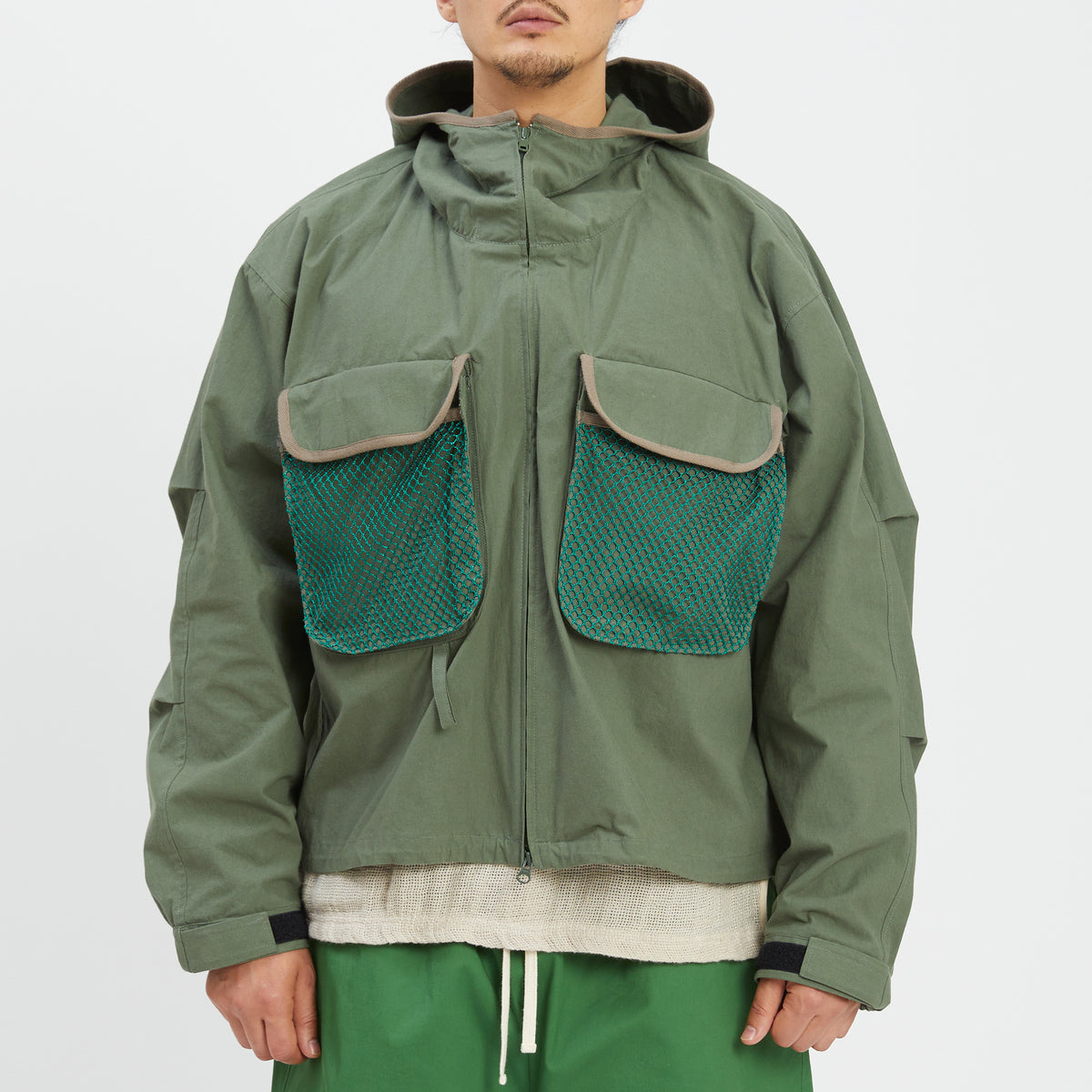 Wading Jacket - Olive Cotton
