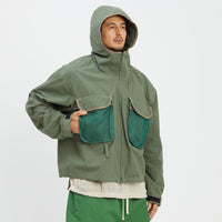 Wading Jacket - Olive Cotton