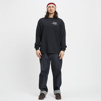 Watch Cap II - Natural w/ Brown & Red Stripe Cotton