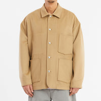 Barn Coat – Camel Wool