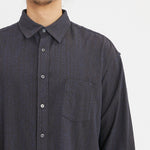 Langston Shirt - Brown/Blue Nap